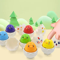 Thumbnail for Montessori 3D Eggs Puzzle – Una actividad divertida para Pascua: juego de clasificar huevos