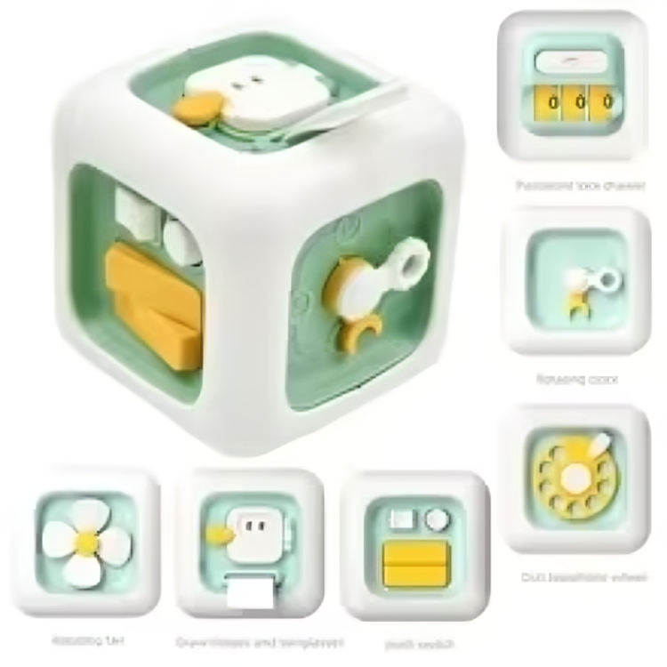Cube Senses Toy™ - Triángulo de aprendizaje y diversión - Juguetes Cube Senses