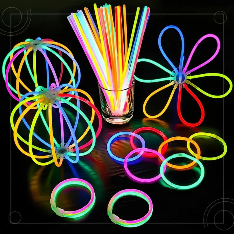 NeonJoy – Coloridos y brillantes: palitos luminosos para fiestas