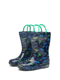 Thumbnail for RainySteps – Fáciles y resistentes al agua: botas de lluvia con estampado y lazo.