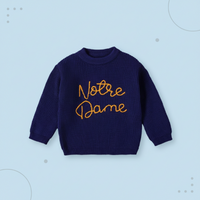 Thumbnail for WarmWeave – Cómodo y divertido: jersey «Notre Dame»