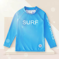 Thumbnail for SunShield – Protectora y flexible: camiseta de surf para niños con manga larga y UPF 50+.