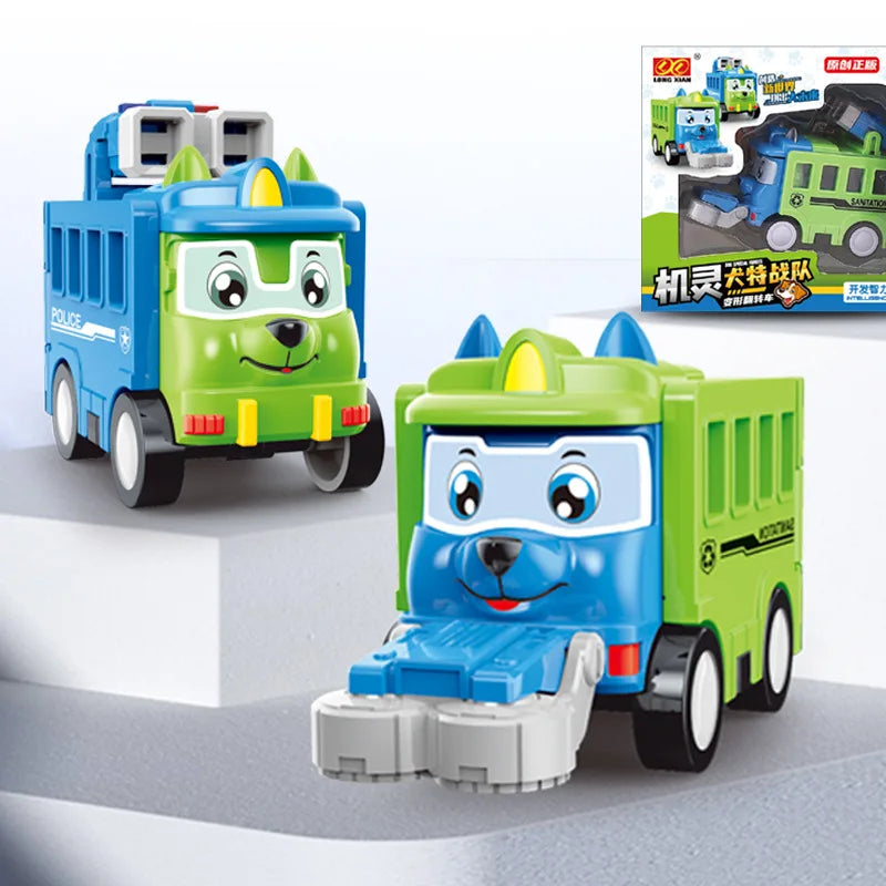 Mini Transformer™ – Empujar y girar - Jugar al vehículo