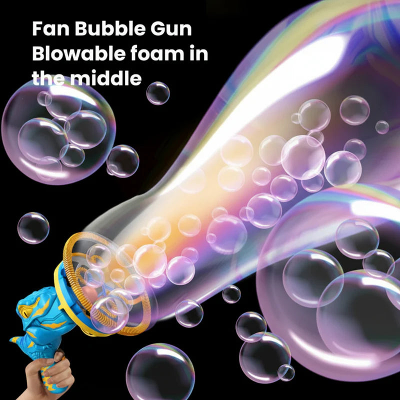 BubbleBoom – Genial y musical – Máquina de burbujas Dino