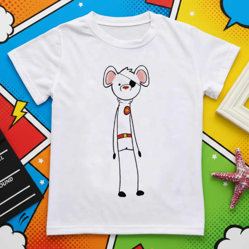 Boys & Girls Summer Tee – Cómoda y divertida: camiseta infantil con un estampado alegre