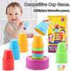 Color Cups™ - Apilado inteligente - Juego de tazas apilables