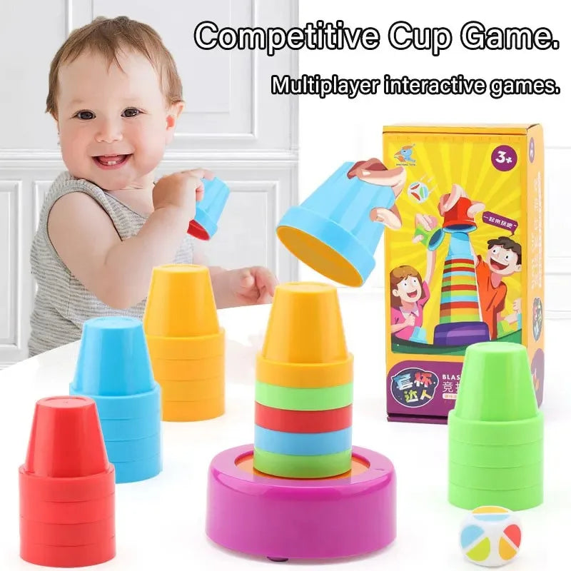 Color Cups™ - Apilado inteligente - Juego de tazas apilables