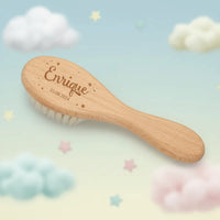 Thumbnail for Personalized Hairbrush – Suave y único: set personalizado de cepillos para el cabello del bebé