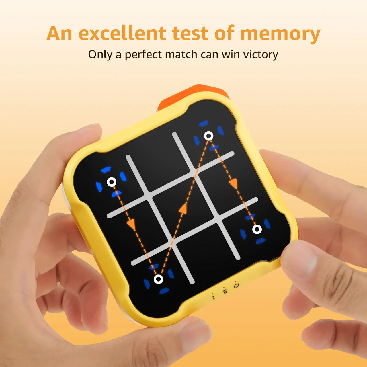Tic Tac Toe Game™ - Refuerza la memoria y la capacidad para resolver problemas - Boter-Kaas y huevos electrónicos