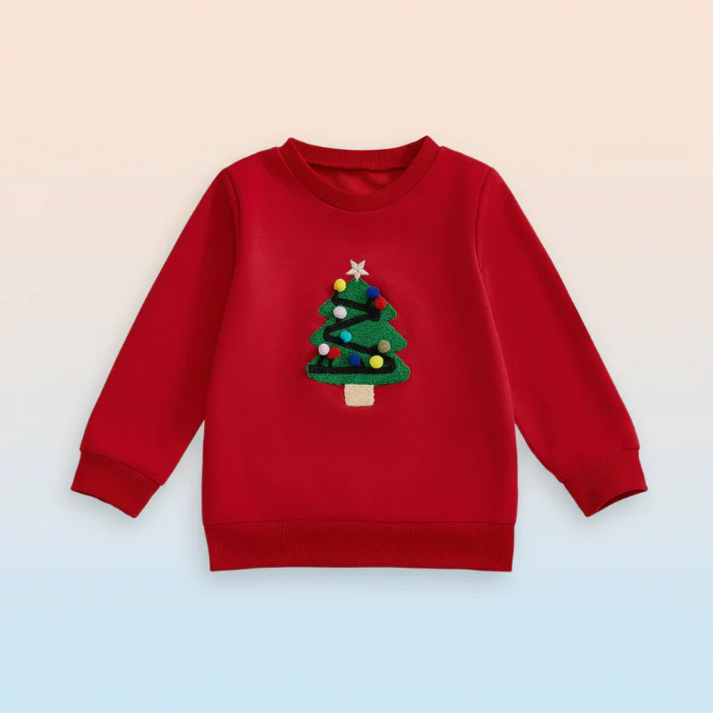 FrostyFit – Cálido y acogedor: jersey rojo navideño