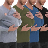 Thumbnail for Kangaroo Pocket Shirt – Cómodo y práctico: portabebés tipo camiseta para hombre