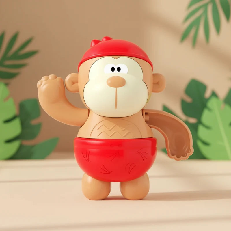 Clockwork Monkey Toy – Diversión y juegos acuáticos – Juguete de baño de cuerda