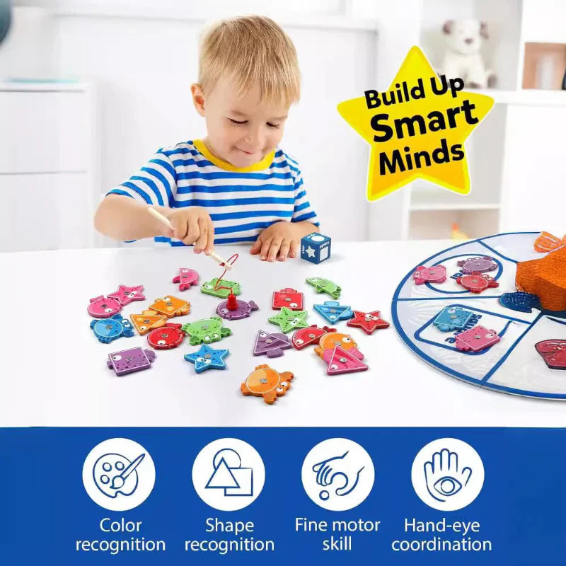 SmartFish – Divertido y educativo: juego magnético para pescar