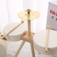 Thumbnail for Kids Wooden Drum Toy – Música y creatividad – Set de batería para jugar