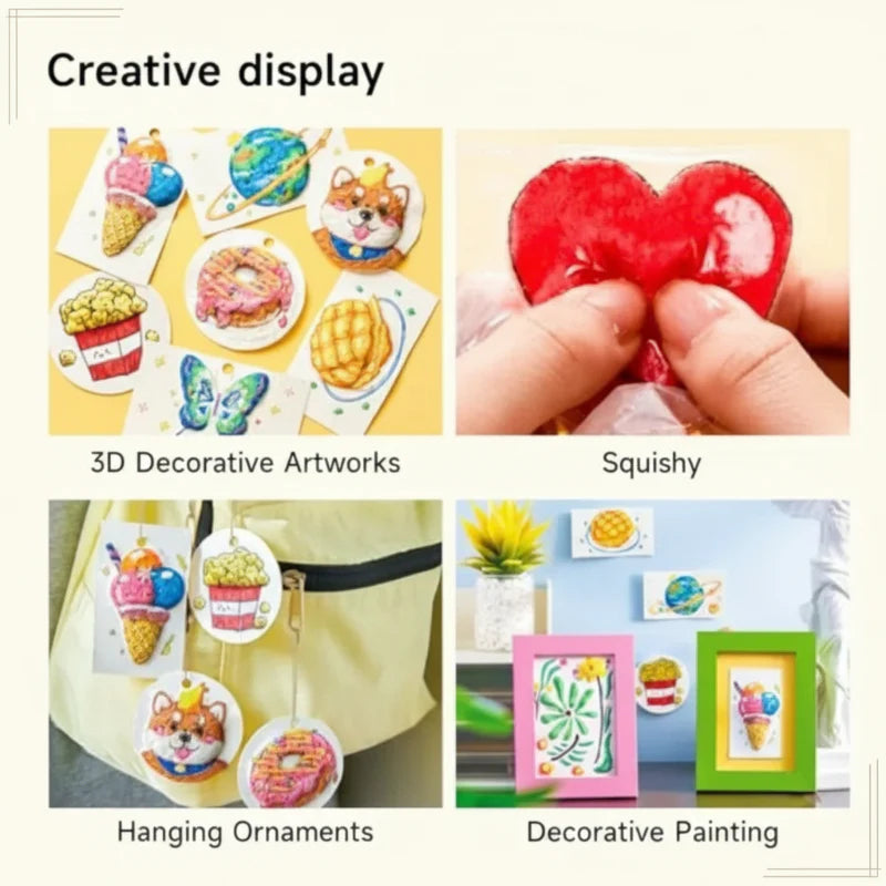 MagicFoam – Colorido y creativo: set de rotuladores creativos con textura