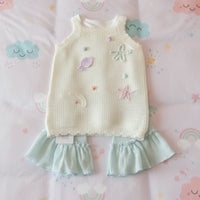 Thumbnail for Girls Summer Outfit – Moderno y cómodo: conjunto de ropa infantil de verano