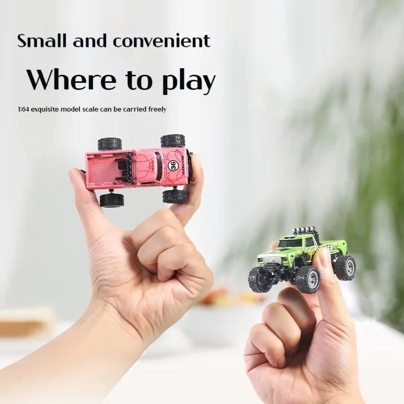 Pocket Speed RC – Rápido y maniobrable: mini camión de carreras