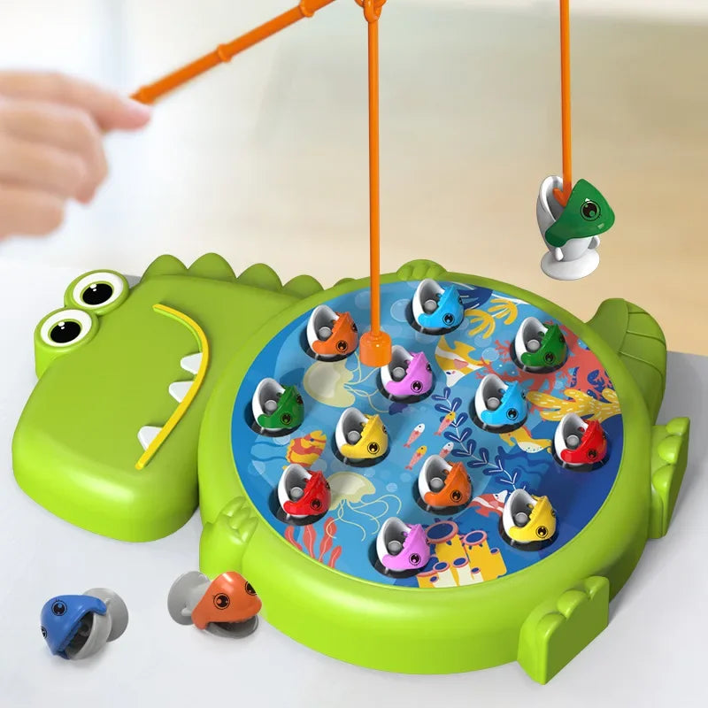 Dino Fishing Set™ – Mejorar la concentración – Juego de pesca magnético
