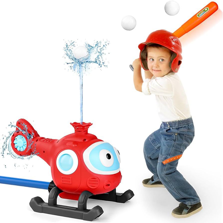 WaterCopter™ - Espectáculo de jardín - Helicóptero con agua para béisbol