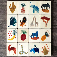 Thumbnail for MemoryMatch – Madera y educativo – Juego de memoria de la selva