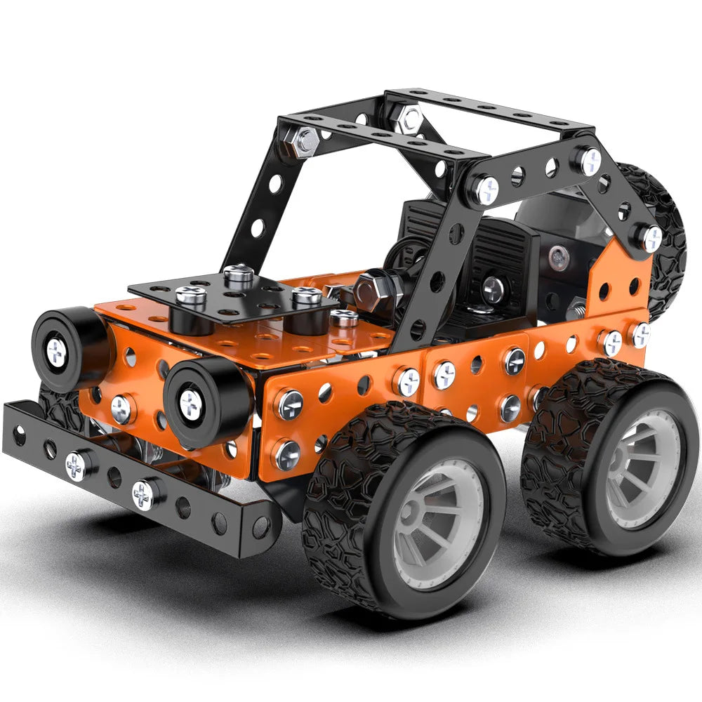 MetalBuild – Robusto y educativo: set de construcción de vehículos