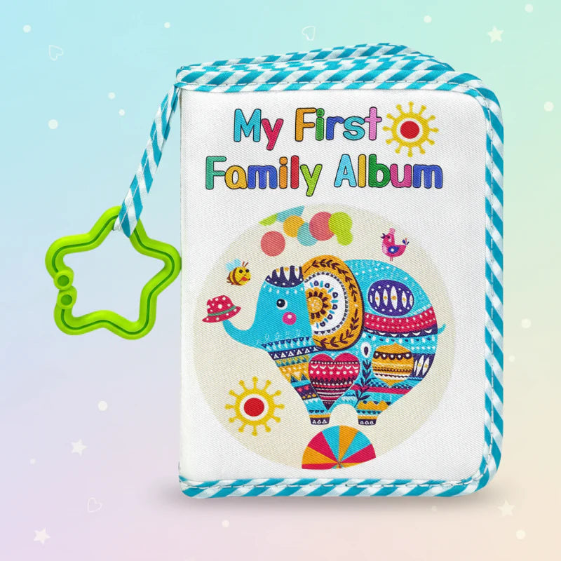 Baby Photo Album – Suave y nostálgico – Álbum de fotos de tela