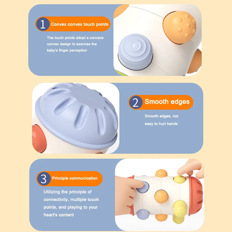 Sensory Baby Roll™ - Gatear y agarrar - Rodillo sensorial