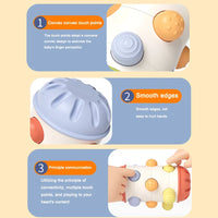 Thumbnail for Sensory Baby Roll™ - Gatear y agarrar - Rodillo sensorial