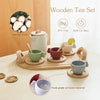 Woods™ - Madera y silicona - Set de té de madera