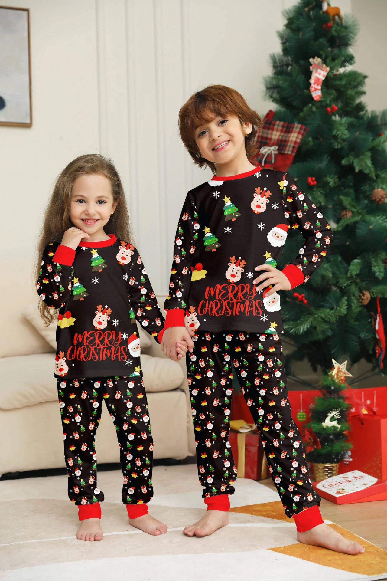Mini Fashion™ - Para la familia y la mascota - Pijama de Navidad