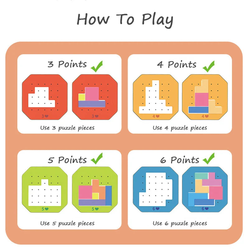 Logic Blocks™ – Color y creatividad – Puzzles geométricos