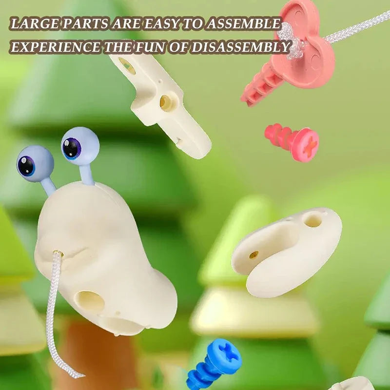 Snail Toy™ - Caracol en movimiento - Caracol con cuerda para correr