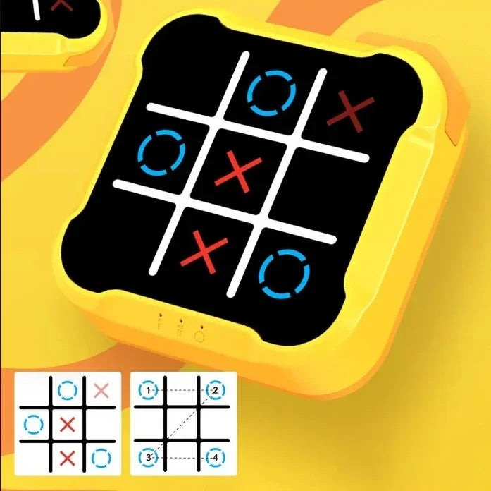 Tic Tac Toe Game™ - Refuerza la memoria y la capacidad para resolver problemas - Boter-Kaas y huevos electrónicos