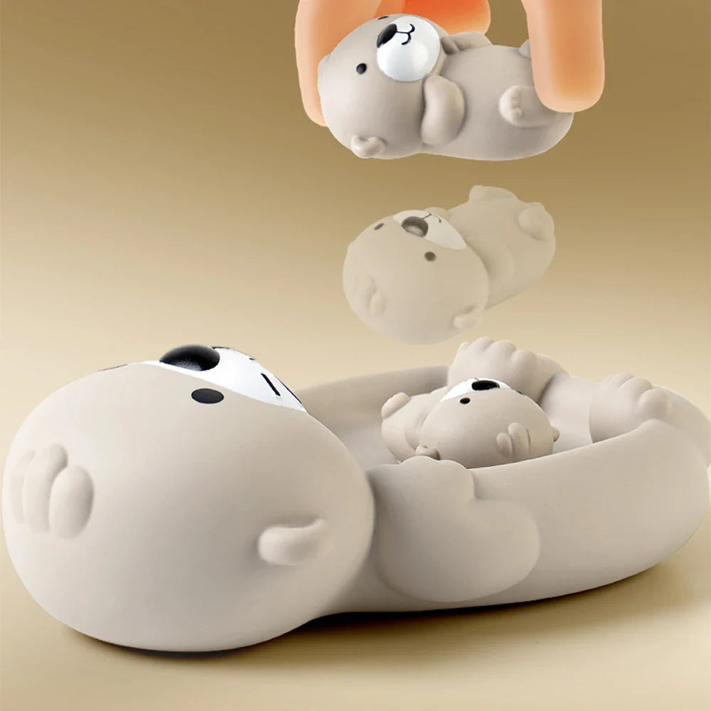 Bath Buddies™ - Familia de nutrias en la tina - Nutrias para el baño