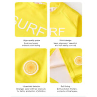 Thumbnail for SunShield – Protectora y flexible: camiseta de surf para niños con manga larga y UPF 50+.