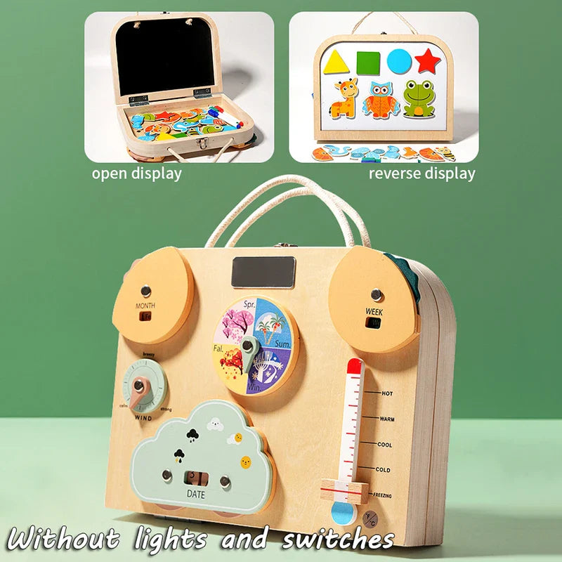 Skill Board™ - Toca y juega - Tablero sensorial de actividades