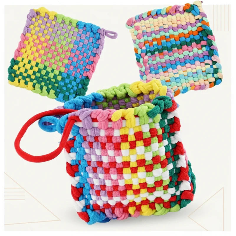 ColorLoop – Sencillo y divertido – Kit de tejido DIY para niños