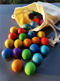 Thumbnail for Rainbow Balls™ – Cuentas de madera de colores