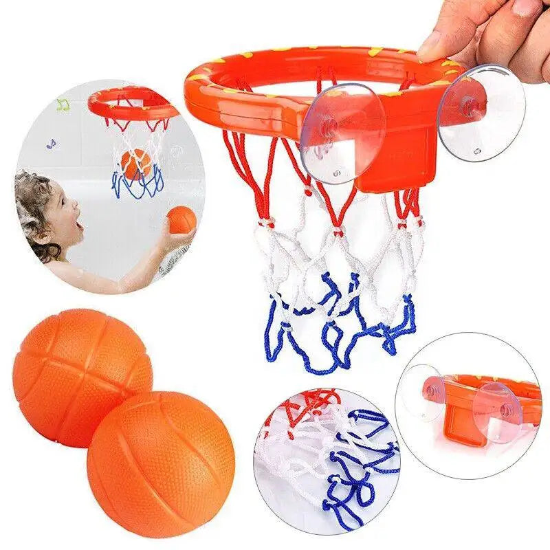 Bath Basketball™ – Diversión al salpicar – Set de baloncesto para el baño