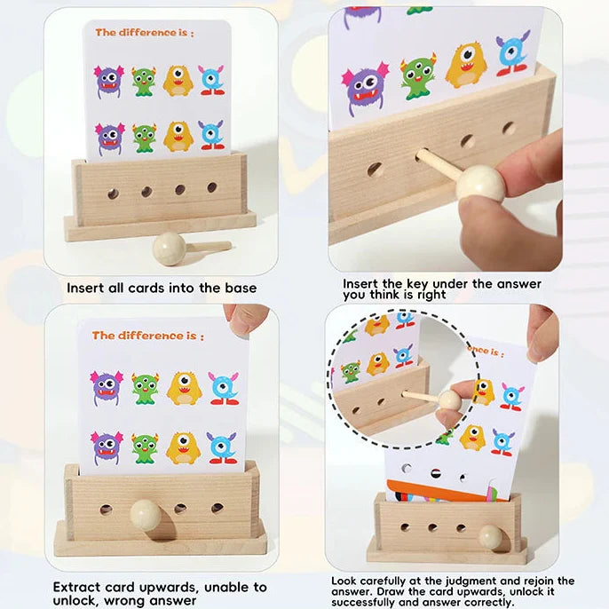 Logic Lock™ - Pensar con lógica - Clasificar y emparejar Puzzle