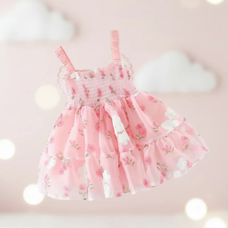 Girls Butterfly Dress – Bonito y ligero – Vestido infantil