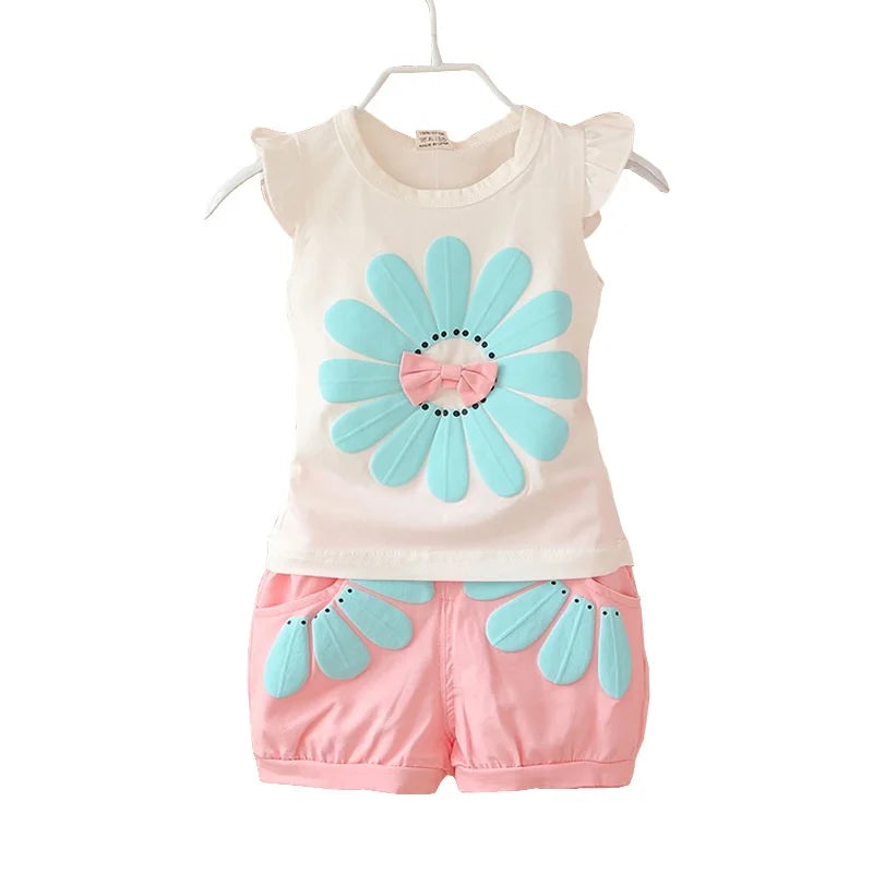 Mini Fashion™ - Merry Adventures - Conjunto de verano flor