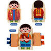 Little Helper™ - Botón y cremallera - Tablero de actividades