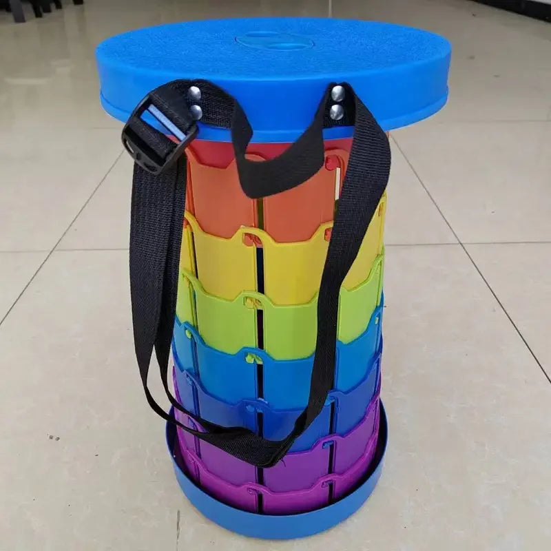 QuickSit - Rápido y robusto - Taburete plegable de colores