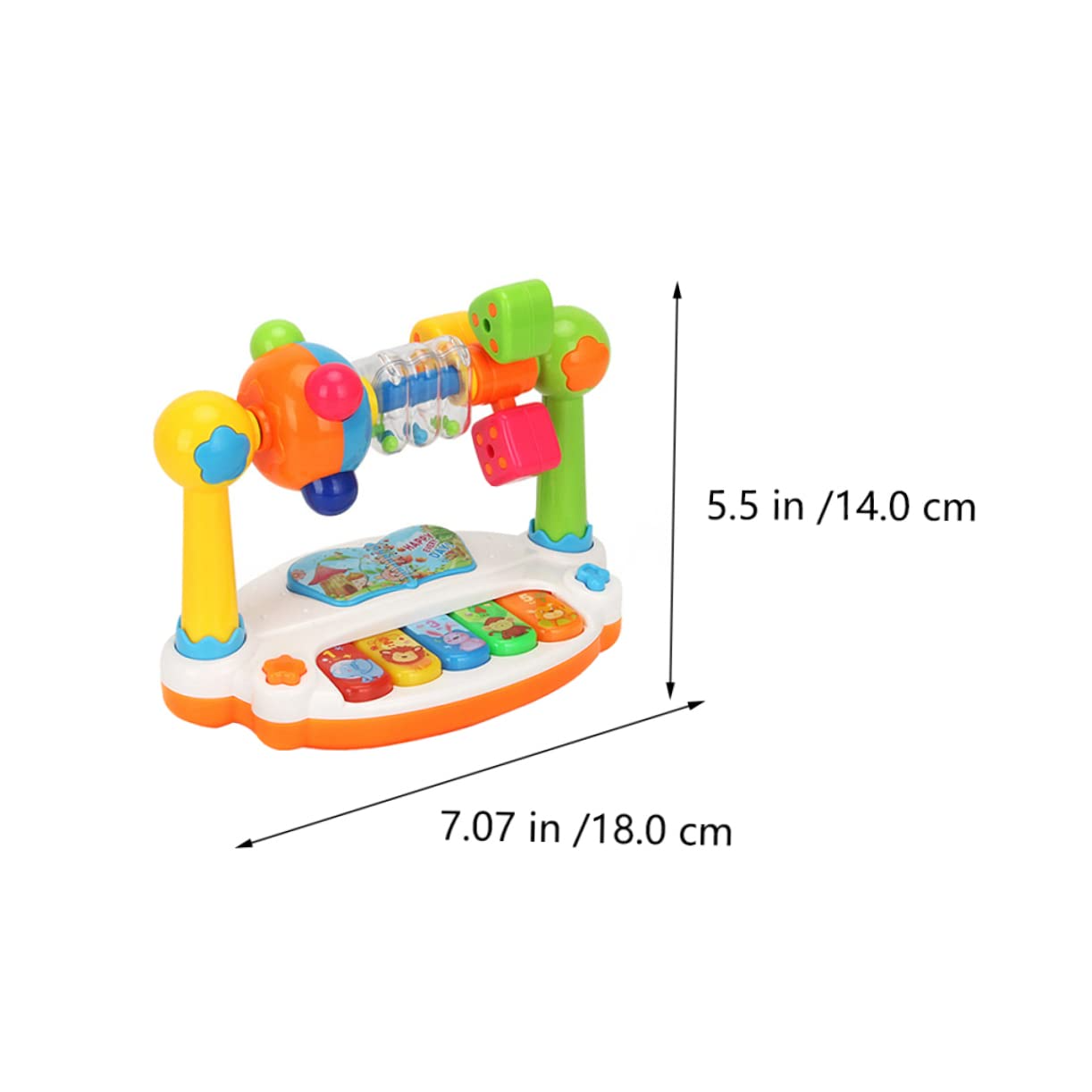 SmartSound – Música y luz: piano de juguete giratorio