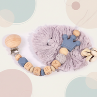 Thumbnail for Personalized Pacifier Chain – Seguro y elegante: llavero para chupete personalizado