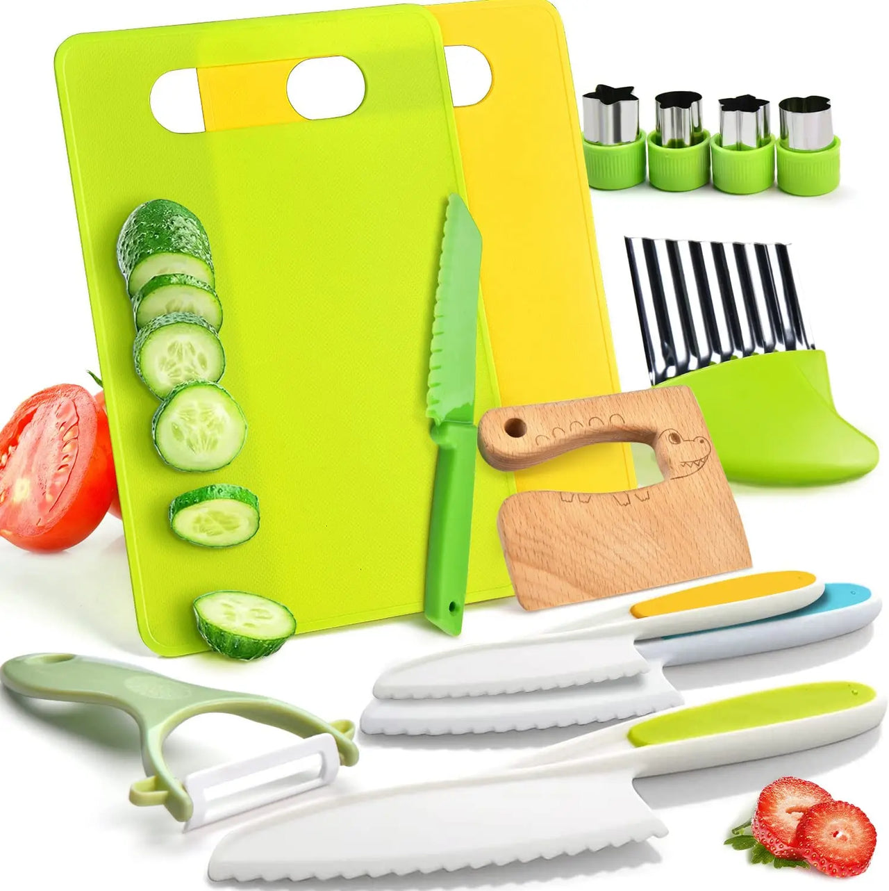Junior Chef Set™ - Seguridad en la cocina - Juego corte de cocina
