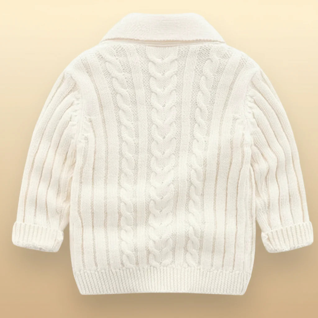 CozyCub – Cómodo y moderno: jersey de punto para niño