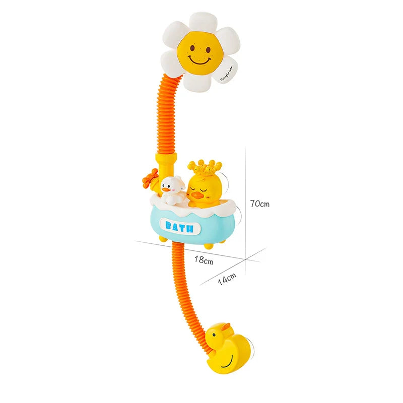 Sunflower Shower™ – Fuentes de diversión rotativas - Ducha girasol