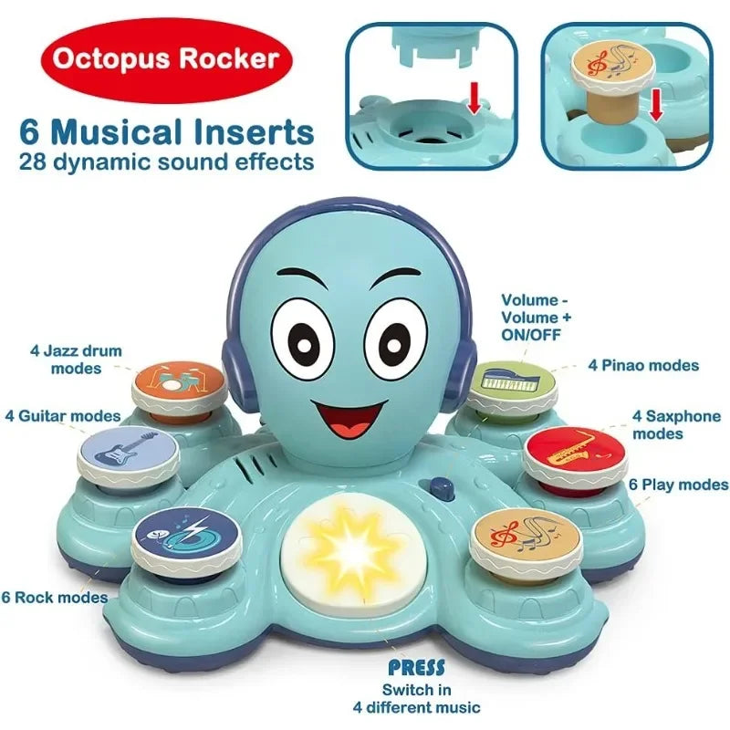 Musical Octo™ - Octopus Music Party - Pulpo musical